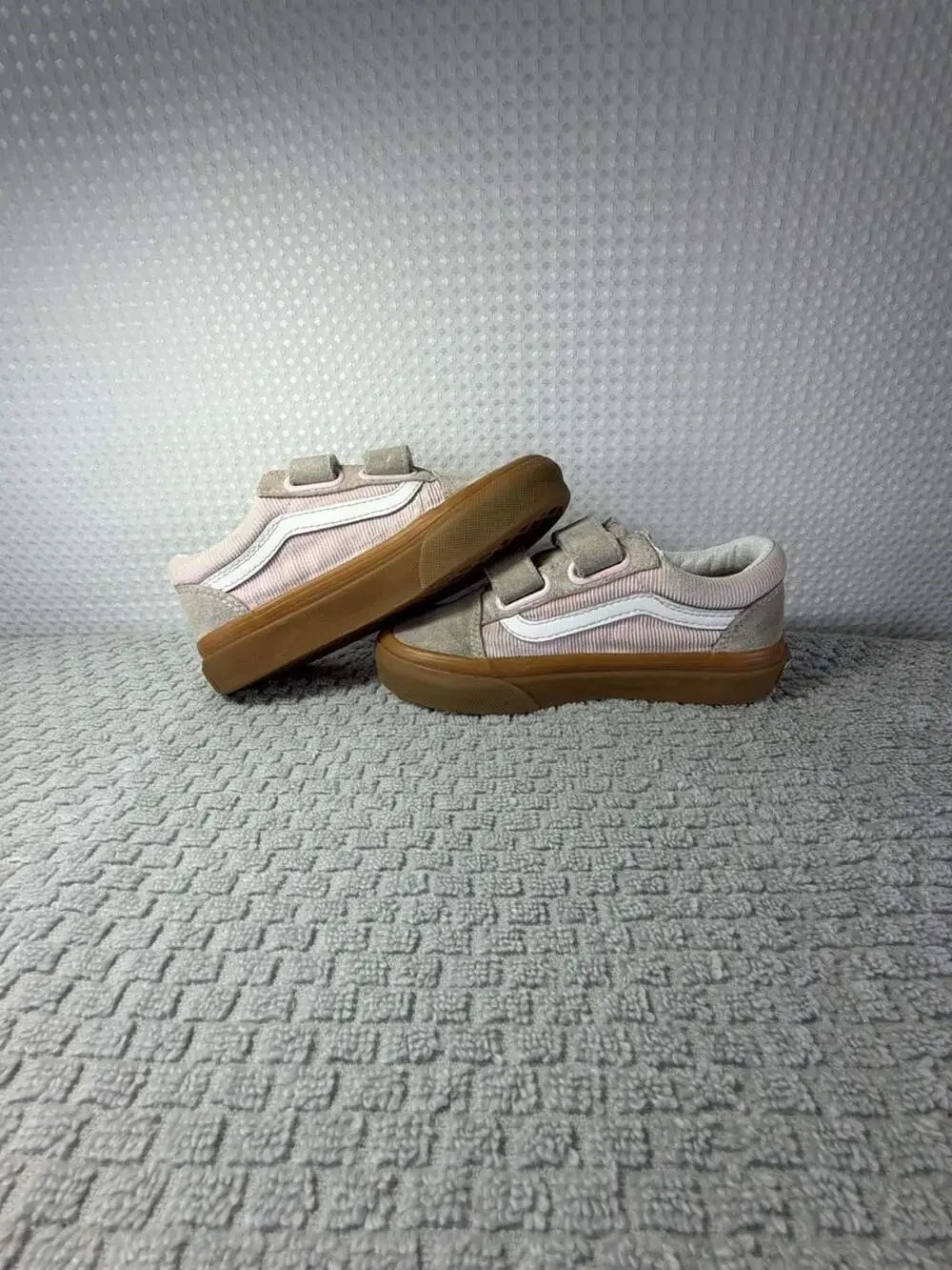 Vans Old Skool V Toddler 'Pop Pink Gum' Sneakers